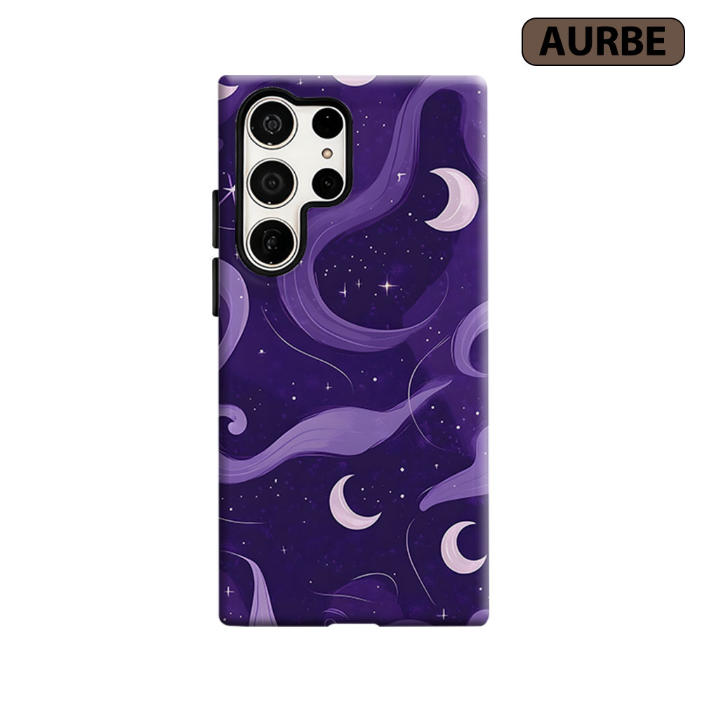 Custom Night Sky - Maan Ster Nachtelijke Hemel Telefoonhoesje Voor