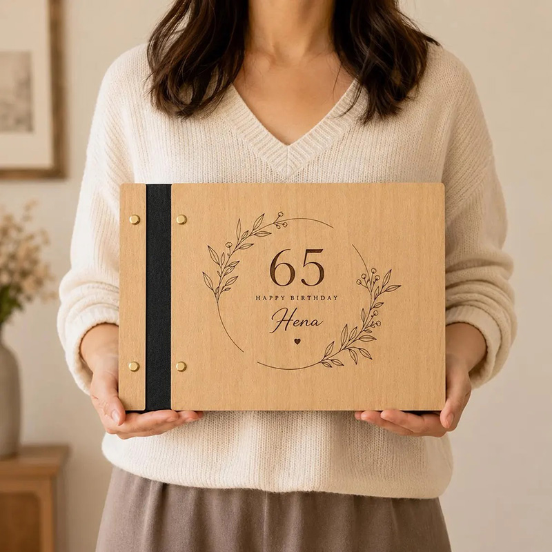 Custom Photo Book - Gepersonaliseerd fotoalbum voor de 50e, 60e,