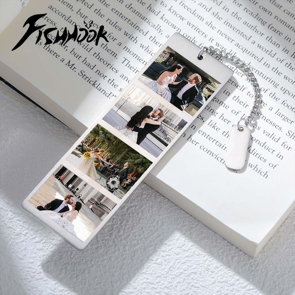Custom Photo Book - Paar bijpassende bladwijzers op maat, pagina