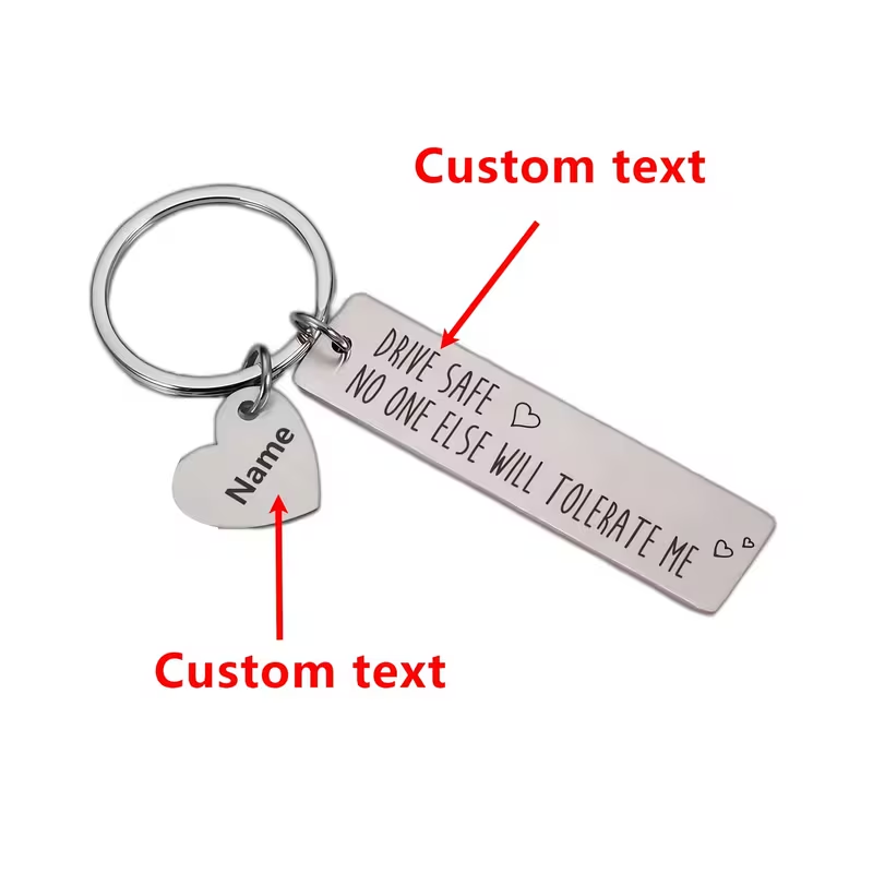 Aangepaste lasergegraveerde na - Initial Ring Custom recensie en prijs
