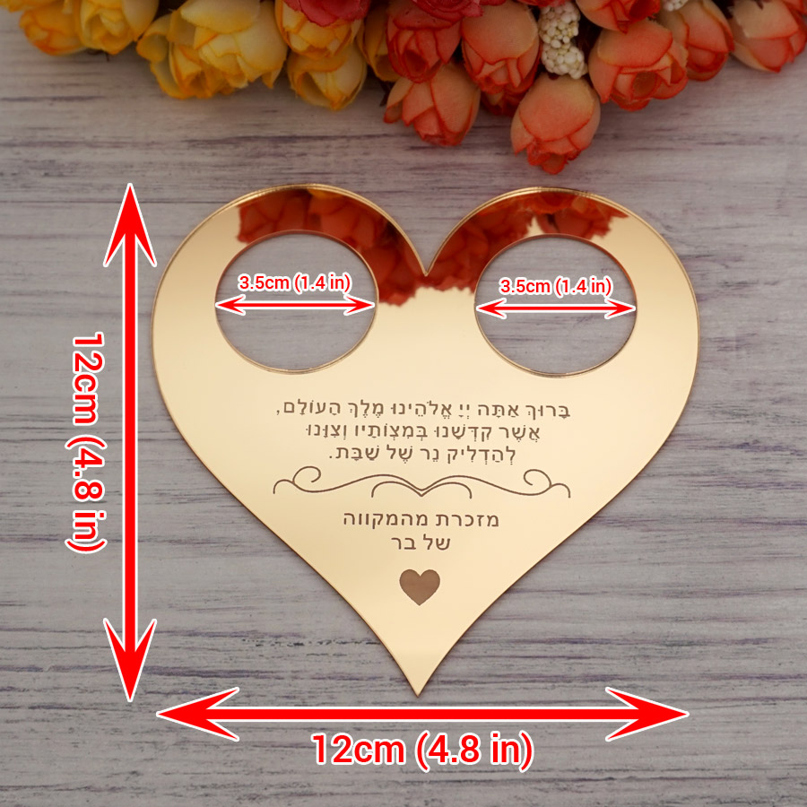 Acryl Spiegel Aangepaste Tekst - Personalised Candle Label recensie en prijs